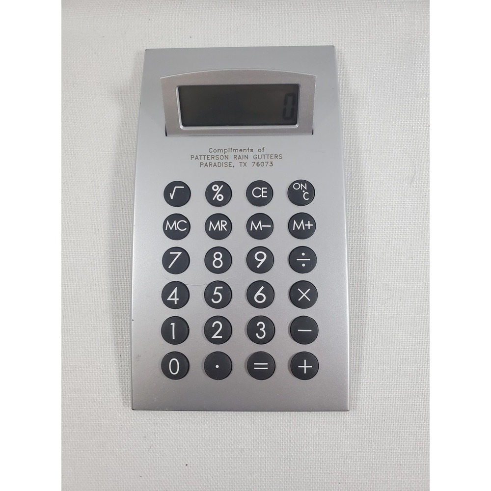 Jumbo Giant Large Number‎ Calculator Tilt Screen Fully Works!